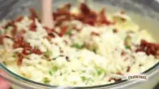 Country Crock Bacon Cheddar Scallion Cornbread | The Daily Meal