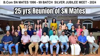 Silver Jubilee Meet of B.Com SN Mates 1996-99 batch || Krishna Beach Resort Kannur |