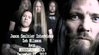 Aeon Interview - Zeb Nilsson