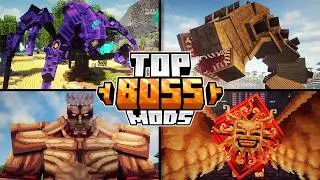 Top 30 Minecraft Boss Mods! (2026)