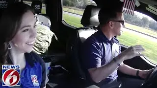 News 6 Meteorologist Candace Campos joins Trooper Steve On Patrol