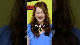 Evolution Of Emma Stone (1998-2024) #evolution