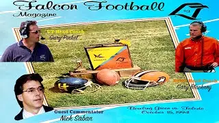 1994 BGSU Football vs.TOLEDO - feat. NICK SABAN as guest commentator