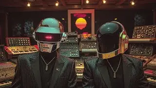 Funk Wave Retro Chill Electronic Synthwave Mix | 80s Aesthetic Daft Punk Vibe Immersion