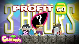 GROWTOPIA BEST MASS PROFIT IN 3 HOURS 2020