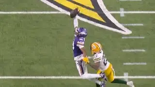 Justin Jefferson UNREAL CATCH that DID NOT COUNT 💔  Packers vs Vikings 2024 Highlights