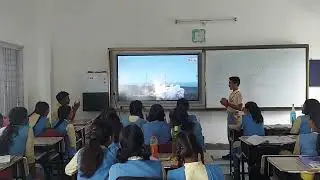 OAVians watching launch of Chandrayan-3, OAV Kesinga, Kalahandi, Odisha