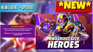*NEW* HEROES Event + Update (New playlist and Contracts) - Knockout City