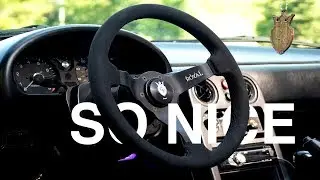 Установка Grip Royal Wheel на североамериканскую Miata! | С адаптером для ступицы и быстросъемным креплением