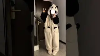 beautiful Panda Costume for girl