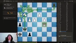 Et sur Lichess, &ccedil;a ressemble &agrave; quoi les sprints de probl&egrave;mes ?
