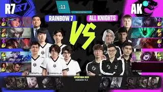 RAINBOW 7 vs ALL KNIGHTS Game 1 S1S1 Highlights Liga LLA 2021
