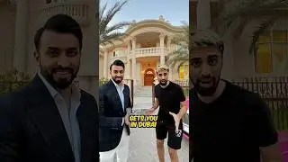 $87,000,000 DIRHAMS ALL GOLD MANSION IN DUBAI #shorts