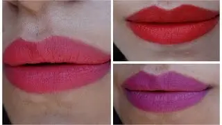Mac Retro Matte Lipstick Swatches - Mac lipsticks in India