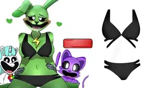 Hoppi Hopscoth - BEACHWEAR = ??? Poppy playtime Chapter 3 Animation