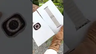 Apple Watch Ultra ⌚️ | Unboxing | Palazzo Pfanner | Mura di Lucca, Tuscany, Italy 🇮🇹 #shorts