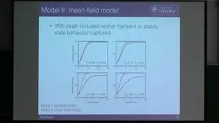 Prof. Ruth Baker | Cell biology processes: model building and validation using quantitative data