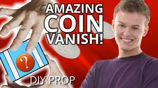 Easy Coin Tricks for Kids and Beginners - Vanish a Coin With This Easy, Amazing, DIY, Magic Prop