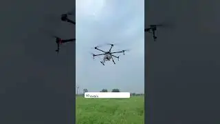 Smart Farming with Obstacle Sensors | Syena-H10i Agri Drone in Action🌾