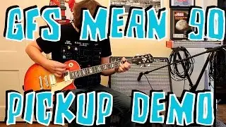 GFS Guitar Fetish Mean 90 P90 Pickup Demo