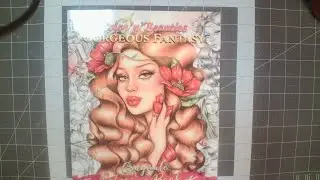 Adult Coloring Color'n'Beauties Gorgeous Fantasy flip through 2021