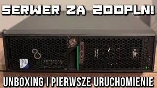 👉🏻 SERWER ZA 200ZŁ!!  | UNBOXING I PIERWSZE URUCHOMIENIE 🛠