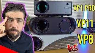 🥊 KİM KAZANACAK ? Blitzwolf VP11 vs VP8 vs VP1 PRO Projeksiyon karşılaştırması