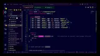 React Props & Map Explained | Render Multiple Cards from Array (Beginner Friendly)