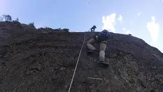 M&aring;nafossen - via ferrata.