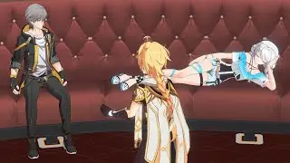 When the main character meets the main character (Caelus Aether Kiana)