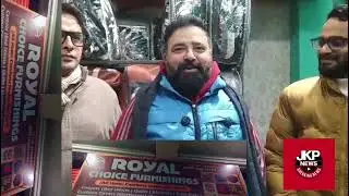 MLA Haveli Janab Ajaz Ahmed Jan Sab Inaugurated Royal Choice Furniture show Room In Poonch J&K.. 