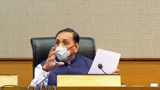 Guj CM briefs media on strict implementation of Land Grabbing Prohibition Act