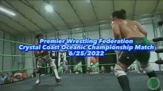 Donnie Ray Vs Diego Hill || PWF Crystal Coast Oceanic Championship [highlights]