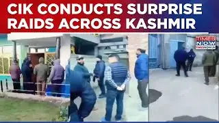 Crackdown On Terror In J&K As Counter Intelligence Kashmir (CIK) Conducts Raids Across Kashmir