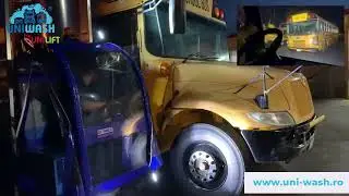 Bitimec SpeedyWash Pony Hybrid Ride On   Perie mobila pentru splat autobuze si camioane