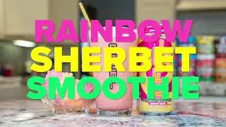 Rainbow Sherbet Smoothie