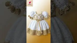💫 Trending Crochet Baby Frocks 2025 | Viral Handmade Baby Dress Ideas