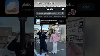 I can't believe that this man is fighting with Street lamp. #globol #funny #travling