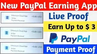 New PayPal Cash Earning App Live Payment proof Today 2022 | PayPal Earning Apps Today October 2022