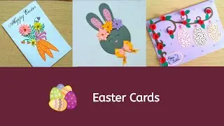 DIY Easter Cards 2021| Easter Day Crafts | Crafting Gateway