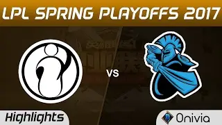 NB vs IG Highlights Game 4 LPL Spring Playoffs 2017 NewBee vs Invictus Gaming