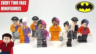 EVERY LEGO Two Face Minifigure EVER Released