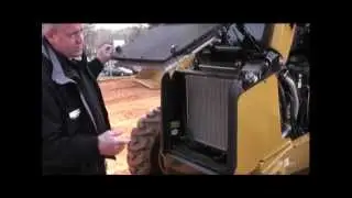 Serviceability Features of the Cat F Series Backhoe
