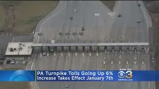 Pennsylvania Turnpike Commission Approves 6 Percent Toll Increase For Next Year