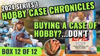 HOBBY IS HOT DOG WATER 🌭 HOBBY CASE CHRONICLES BOX 12 of 12 - 2024 Topps Series 1