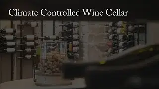 Inviting Climate Controlled Wine Cellar