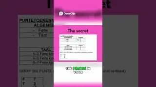 OPSOMMING TIPS: The SECRET rubric #opsomming #afrikaansgrammar #afrikaansfal #afrfal #afrikaans