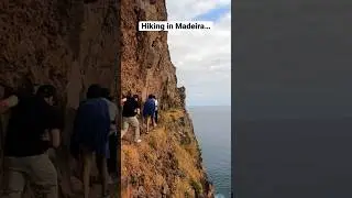 DON&rsquo;T Look Down! Insane Hiking Trail in Madeira, Portugal