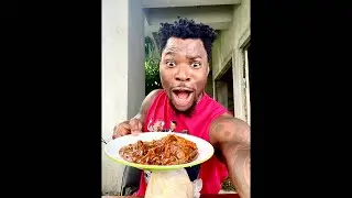 #AbgSado Jemput Makan Ogbono And Fufu