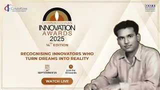 Chinnikrishnan Innovation Awards 2025 | 14th Edition | Cavinkare | MMA | 20th Sept